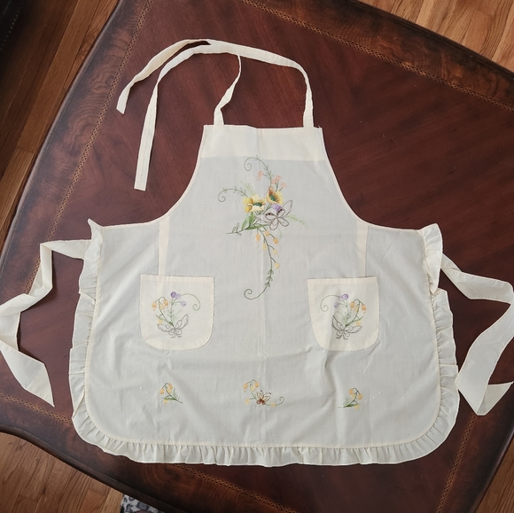 Macy's Kitchen Vintage Full Embroidered Apron Macys Poshmark